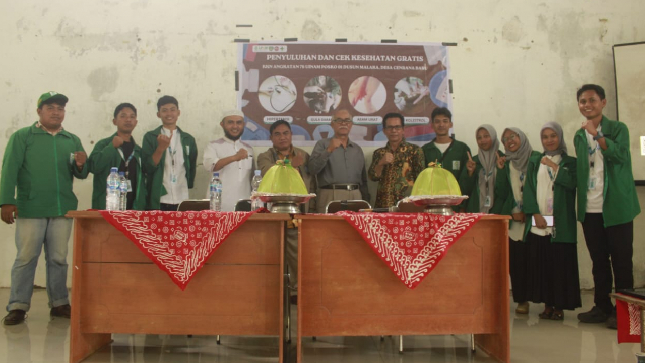 Mahasiswa KKN UINAM Angkatan 76 Gelar Penyuluhan dan Cek Kesehatan ...